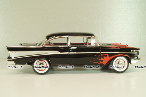 Chevrolet Bel Air Big Daddy Ed Roth 1969, L.e 150 pcs, black, A1807014TG, ACME 1:18