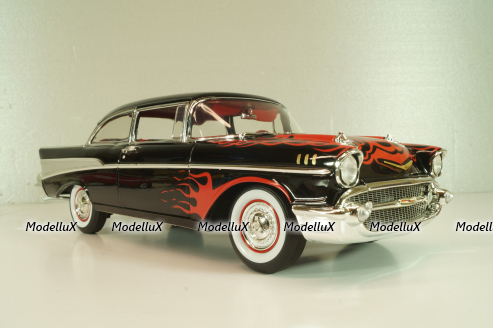 Chevrolet Bel Air Big Daddy Ed Roth 1969, L.e 150 pcs, black, A1807014TG, ACME 1:18