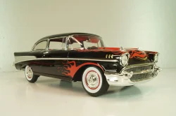 Chevrolet Bel Air Big Daddy Ed Roth 1969, L.e 150 pcs, black, A1807014TG, ACME 1:18