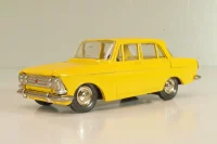 Москвич-408 А1, желтый, капот 2 зажима, Тантал/Радон 1:43