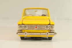Москвич-408 А1, желтый, капот 2 зажима, Тантал/Радон 1:43
