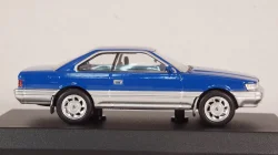 Nissan Leopard F31 1986, blue/silver, 420179, Norev 1:43