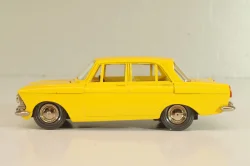 Москвич-408 А1, желтый, капот 2 зажима, Тантал/Радон 1:43