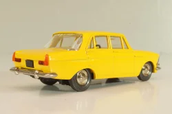 Москвич-408 А1, желтый, капот 2 зажима, Тантал/Радон 1:43