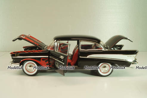 Chevrolet Bel Air Big Daddy Ed Roth 1969, L.e 150 pcs, black, A1807014TG, ACME 1:18