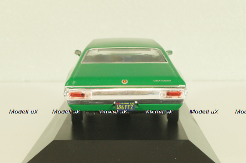 Ford Gran Torino Sport 1972, green, DAM007, American cars, Altaya 1:43