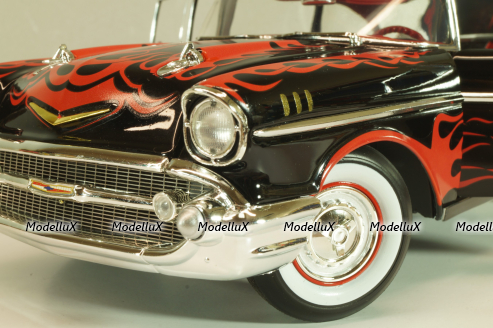 Chevrolet Bel Air Big Daddy Ed Roth 1969, L.e 150 pcs, black, A1807014TG, ACME 1:18