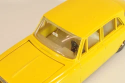 Москвич-408 А1, желтый, капот 2 зажима, Тантал/Радон 1:43