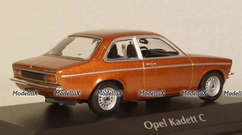 Opel Kadett C 1974, Brown metallic, 940045600, Maxichamps 1:43