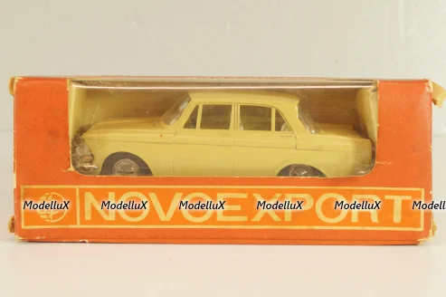 Москвич-408 А1, бежевый, капот 2 зажима, Тантал/Радон 1:43