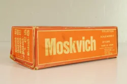 Москвич-408 А1, бежевый, капот 2 зажима, Тантал/Радон 1:43