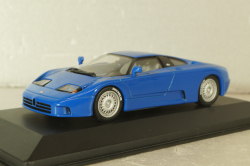 Bugatti EB 110 1991, blue, 430102110, Minichamps 1:43