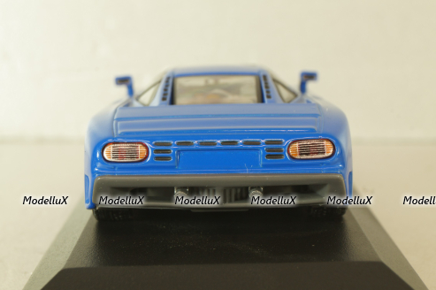 Bugatti EB 110 1991, blue, 430102110, Minichamps 1:43