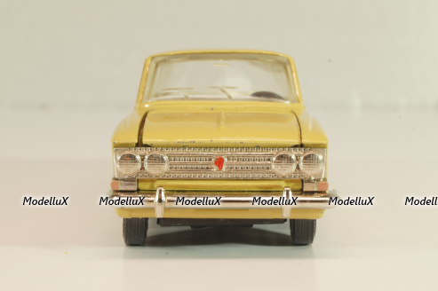 Москвич-408 А1, бежевый, капот 2 зажима, Тантал/Радон 1:43
