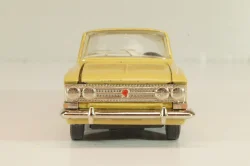 Москвич-408 А1, бежевый, капот 2 зажима, Тантал/Радон 1:43