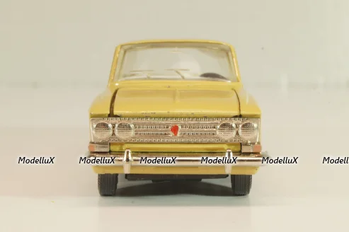 Москвич-408 А1, бежевый, капот 2 зажима, Тантал/Радон 1:43