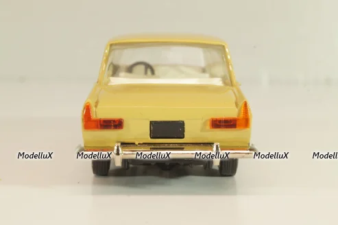 Москвич-408 А1, бежевый, капот 2 зажима, Тантал/Радон 1:43