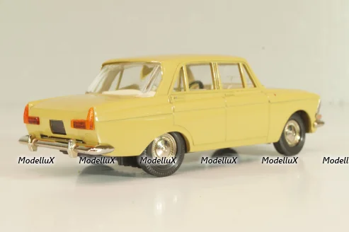 Москвич-408 А1, бежевый, капот 2 зажима, Тантал/Радон 1:43