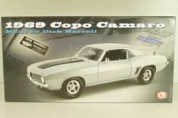 Chevrolet Copo Camaro (built by Dick Harrell) 1969, L.e 228 pcs, silver, A1805725B, ACME 1:18