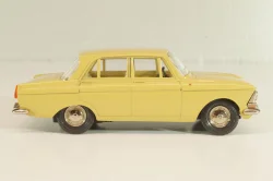 Москвич-408 А1, бежевый, капот 2 зажима, Тантал/Радон 1:43