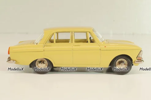 Москвич-408 А1, бежевый, капот 2 зажима, Тантал/Радон 1:43