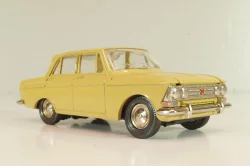 Москвич-408 А1, бежевый, капот 2 зажима, Тантал/Радон 1:43