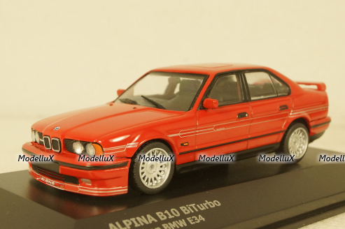 BMW 5-series Alpina B10 BiTurbo (E34),Red ,1994, SL4310402, Solido 1:43