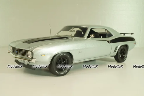 Chevrolet Copo Camaro (built by Dick Harrell) 1969, L.e 228 pcs, silver, A1805725B, ACME 1:18