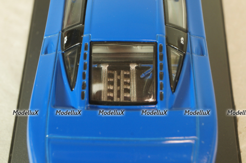 Bugatti EB 110 1991, blue, 430102110, Minichamps 1:43