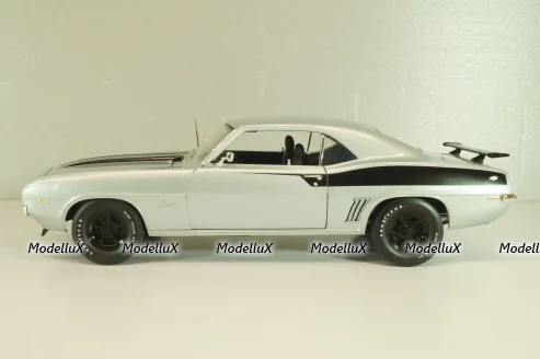 Chevrolet Copo Camaro (built by Dick Harrell) 1969, L.e 228 pcs, silver, A1805725B, ACME 1:18
