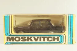 Москвич-408 А1, черный, Тантал/Радон 1:43