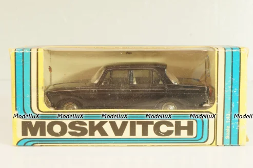 Москвич-408 А1, черный, Тантал/Радон 1:43