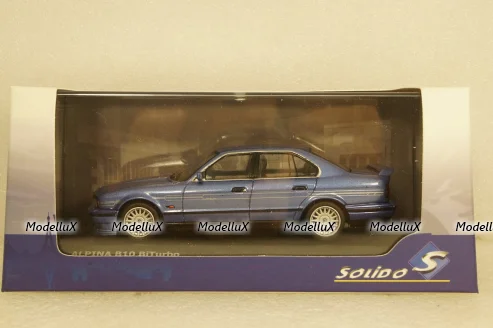 BMW 5-series Alpina B10 BiTurbo (E34), Blue,1994, SL4310401, Solido 1:43