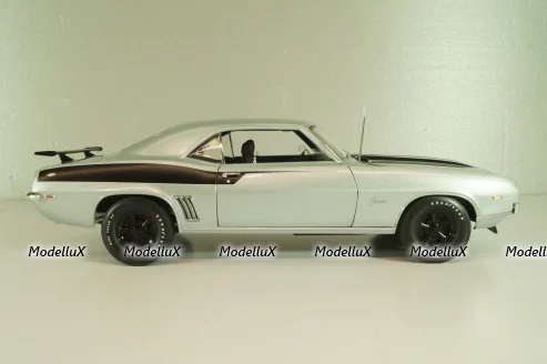 Chevrolet Copo Camaro (built by Dick Harrell) 1969, L.e 228 pcs, silver, A1805725B, ACME 1:18