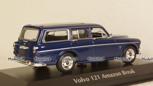 Volvo 121 amazon breack, 1966, dark blue, 940171011, Maxichamps 1:43