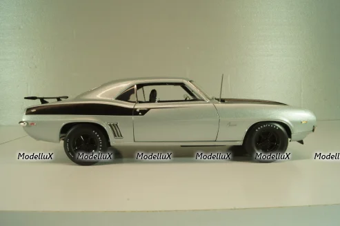 Chevrolet Copo Camaro (built by Dick Harrell) 1969, L.e 228 pcs, silver, A1805725B, ACME 1:18