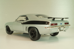 Chevrolet Copo Camaro (built by Dick Harrell) 1969, L.e 228 pcs, silver, A1805725B, ACME 1:18