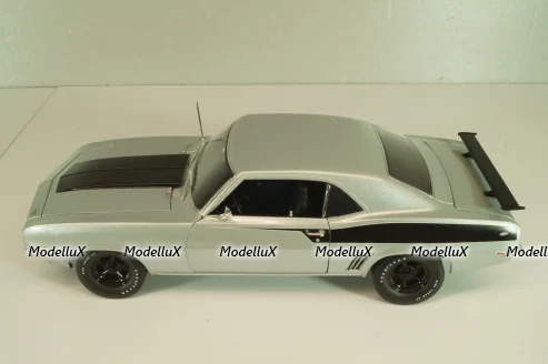 Chevrolet Copo Camaro (built by Dick Harrell) 1969, L.e 228 pcs, silver, A1805725B, ACME 1:18