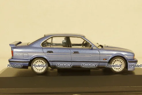 BMW 5-series Alpina B10 BiTurbo (E34), Blue,1994, SL4310401, Solido 1:43