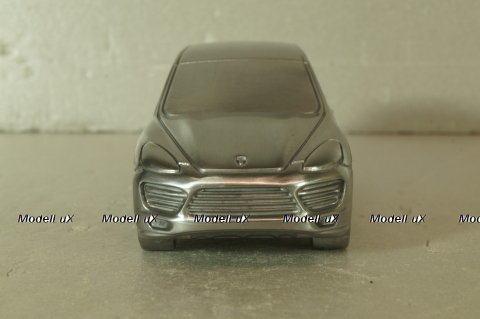 Porsche Cayenne (958) Turbo, silver, Porsche Dealer 1:43