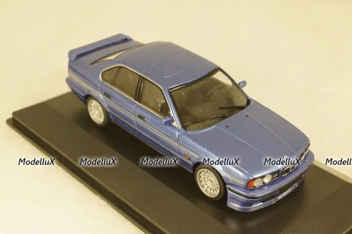 BMW 5-series Alpina B10 BiTurbo (E34), Blue,1994, SL4310401, Solido 1:43