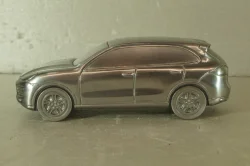 Porsche Cayenne (958) Turbo, silver, Porsche Dealer 1:43