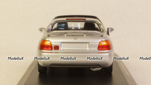 Honda CR-X del Sol 1992, silver, 940191931, Maxichamps 1:43