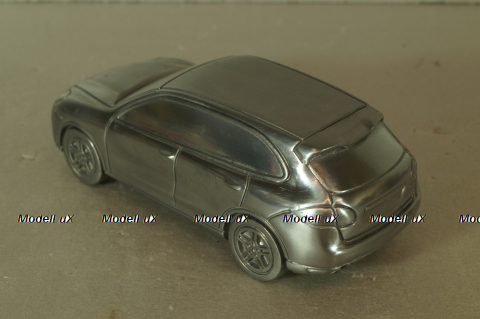 Porsche Cayenne (958) Turbo, silver, Porsche Dealer 1:43