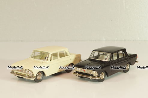 Москвич-408 А1, черный, Тантал/Радон 1:43