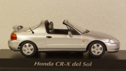Honda CR-X del Sol 1992, silver, 940191931, Maxichamps 1:43