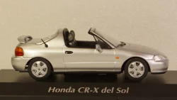 Honda CR-X del Sol 1992, silver, 940191931, Maxichamps 1:43