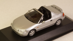 Honda Civic del sol 1992, silver, 940191931, Maxichamps 1:43
