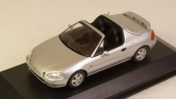 Honda CR-X del Sol 1992, silver, 940191931, Maxichamps 1:43