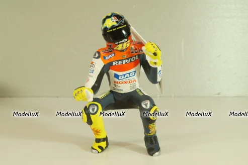 Valentino Rossi, figurine Winner MotoGP Phillip Island, World Champion 2003, 312030196, Minichamps 1:12